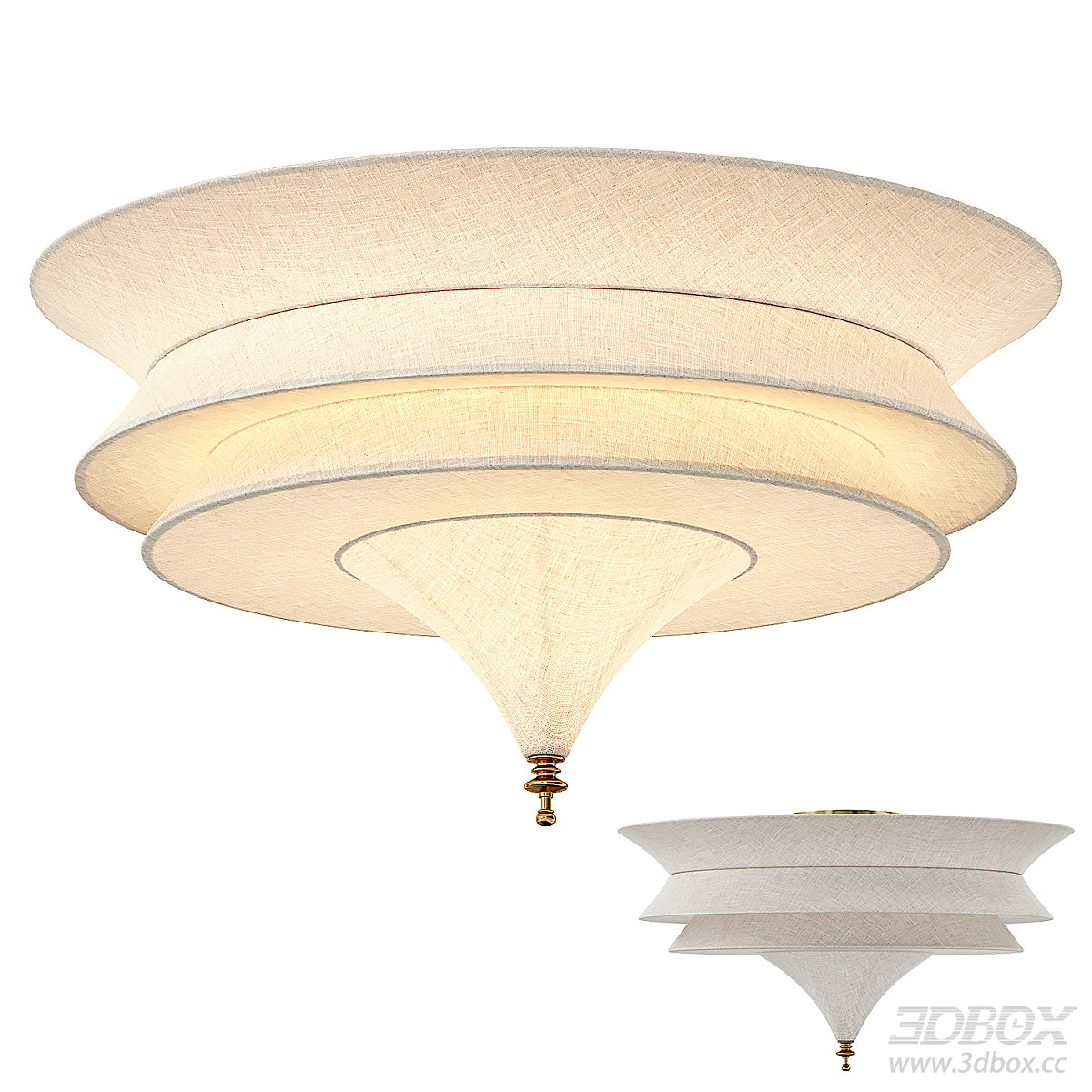 Modern Ceiling Lamp 3D Model