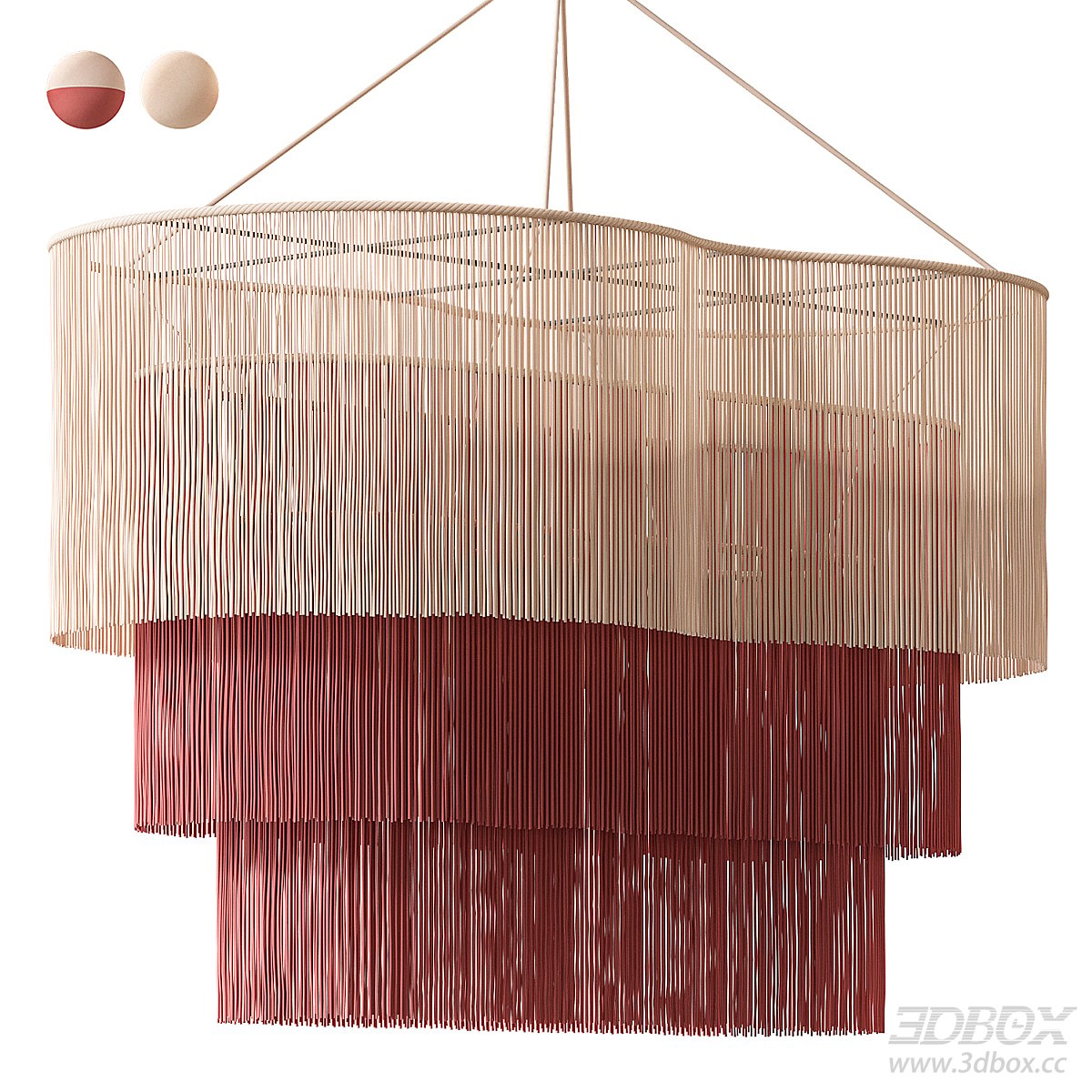 Multilayered Hanging Ceiling Lamp