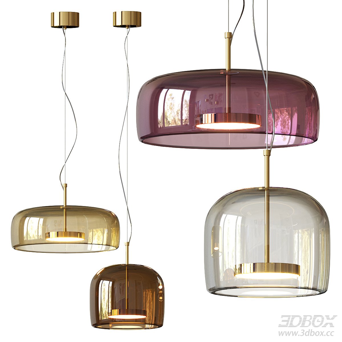 Modern Hanging Neon Lamps