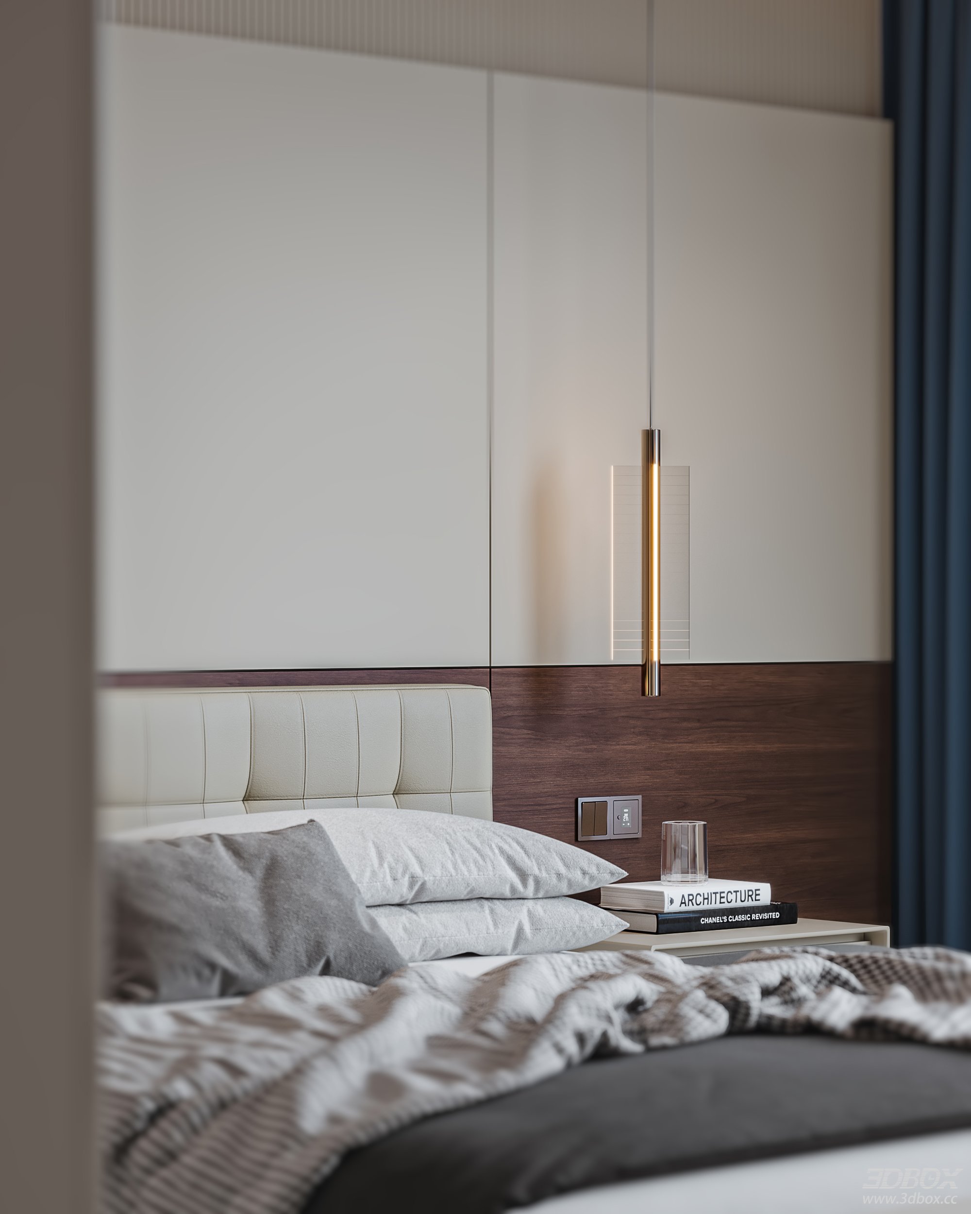 Modern Bedroom 3D Model