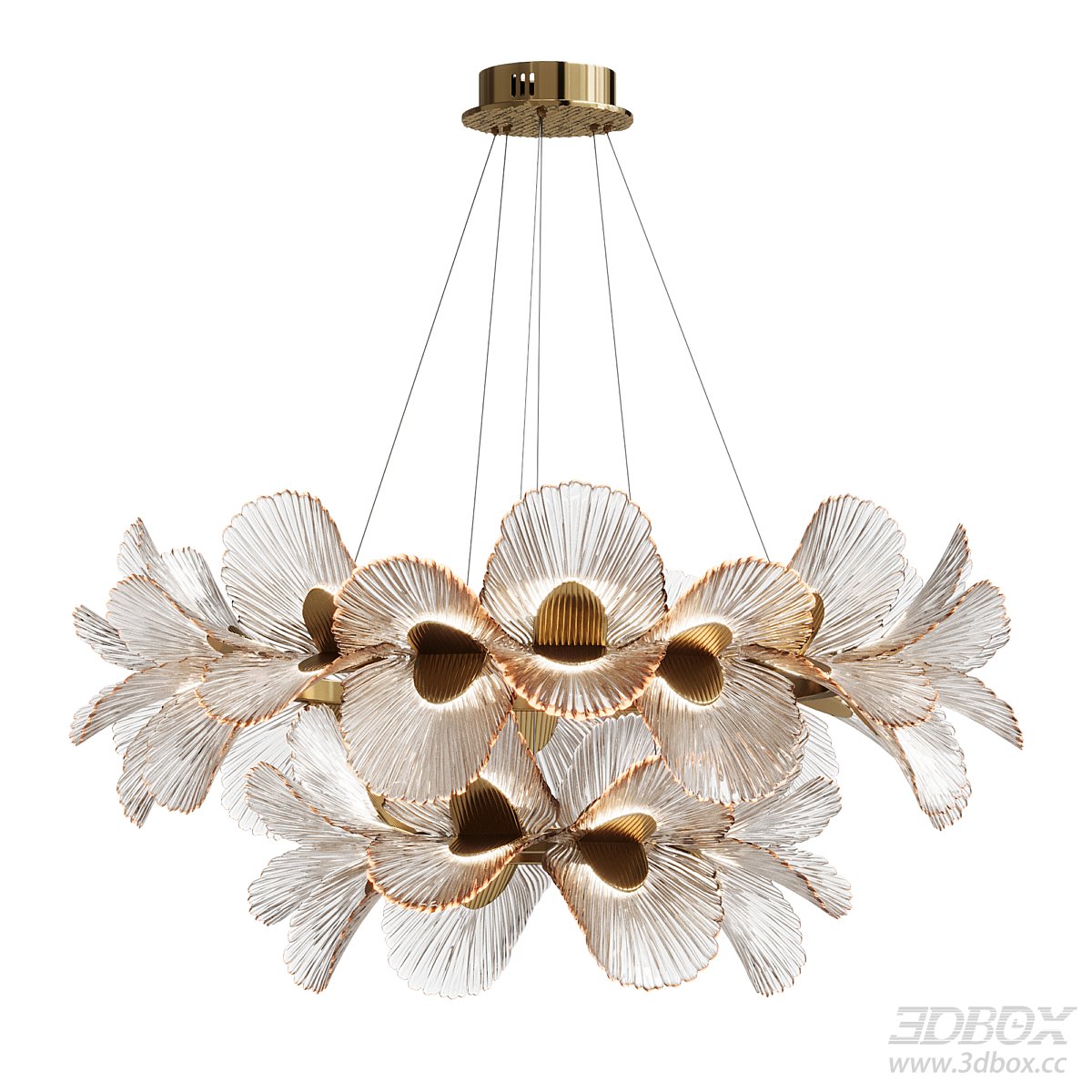 Modern Flower - shaped Ceiling Lamp