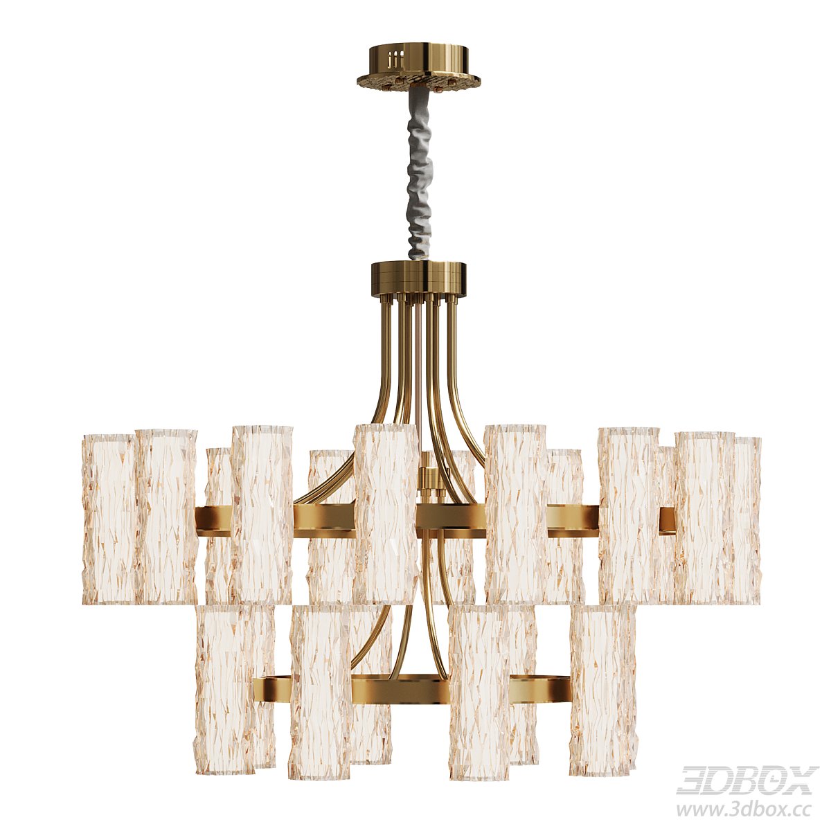 Elegant Crystal Ceiling Lamp