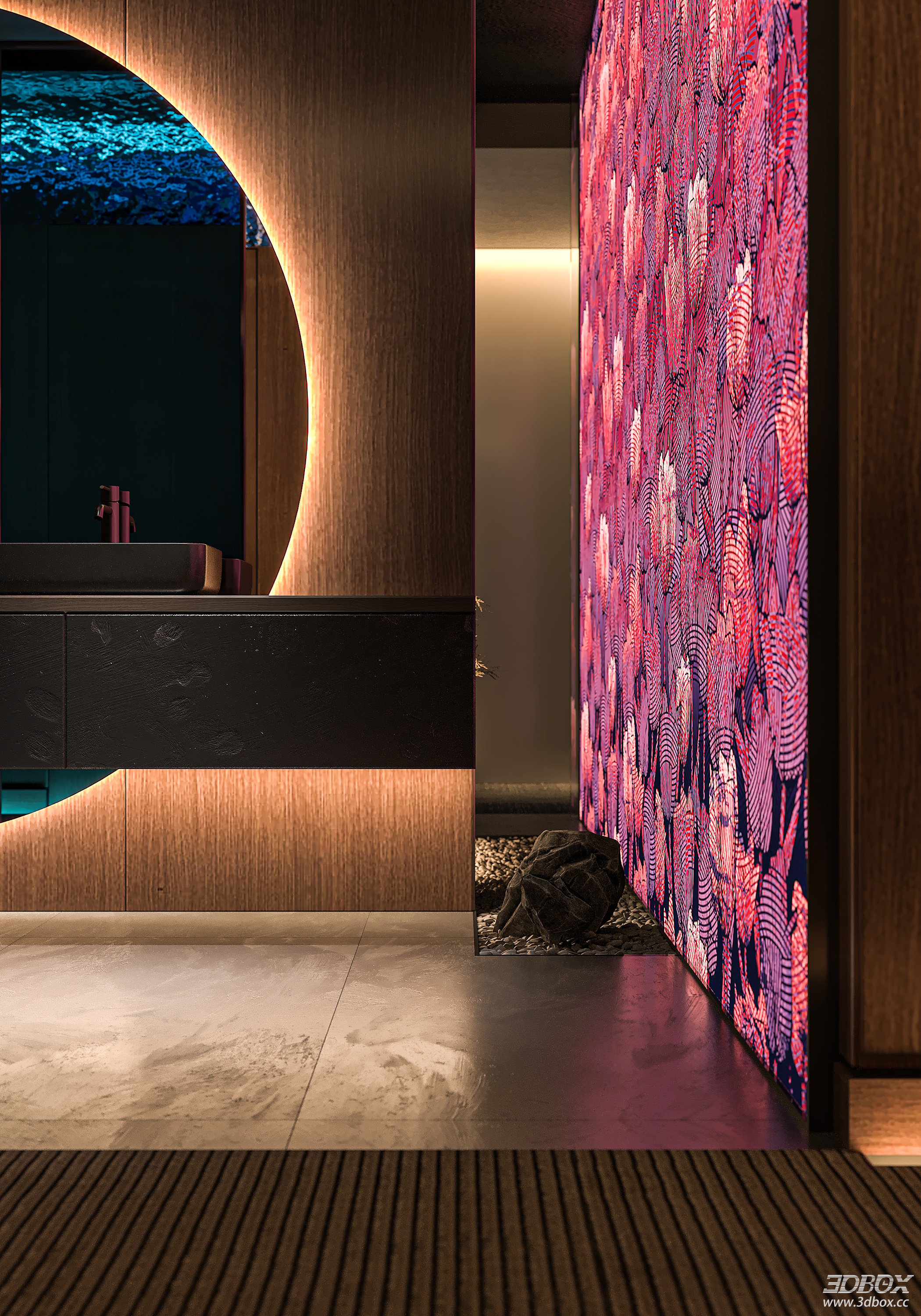 Modern General Room 3D Model