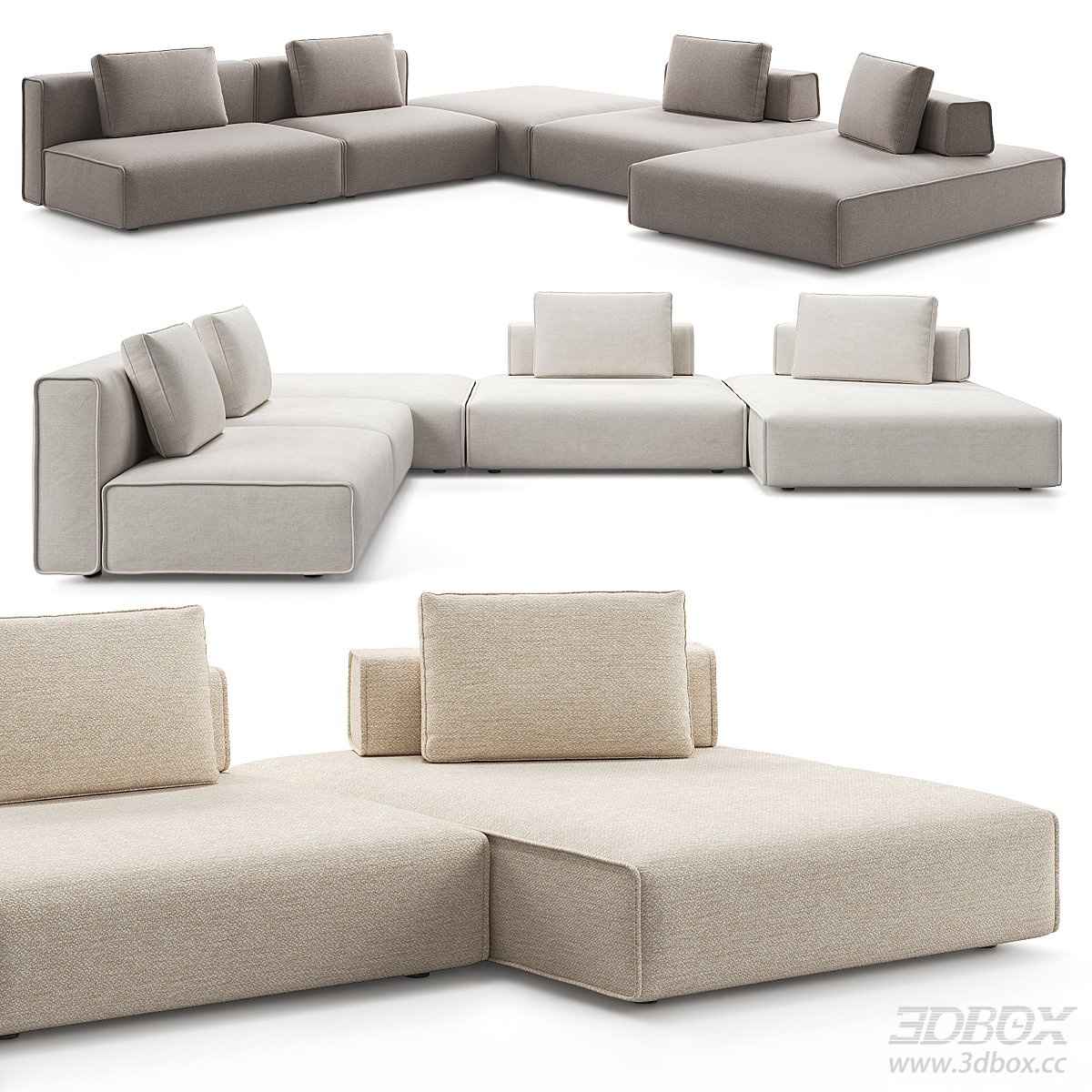 Modern Modular Sofa Set