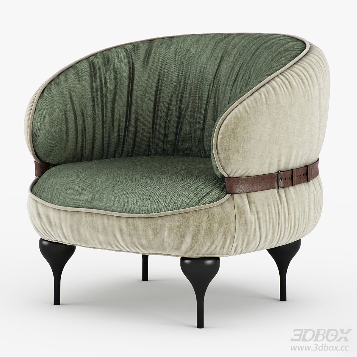 Modern Armchair 3D Model