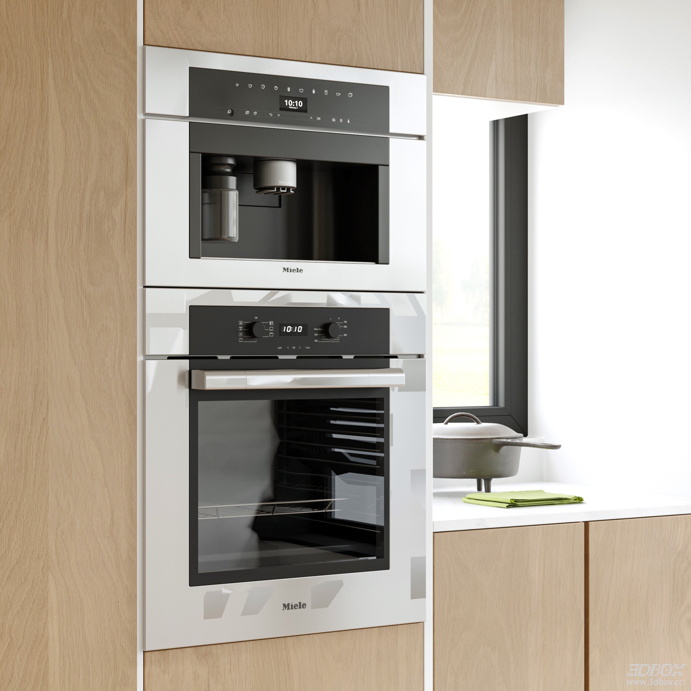 Miele Kitchen Oven 3D Model