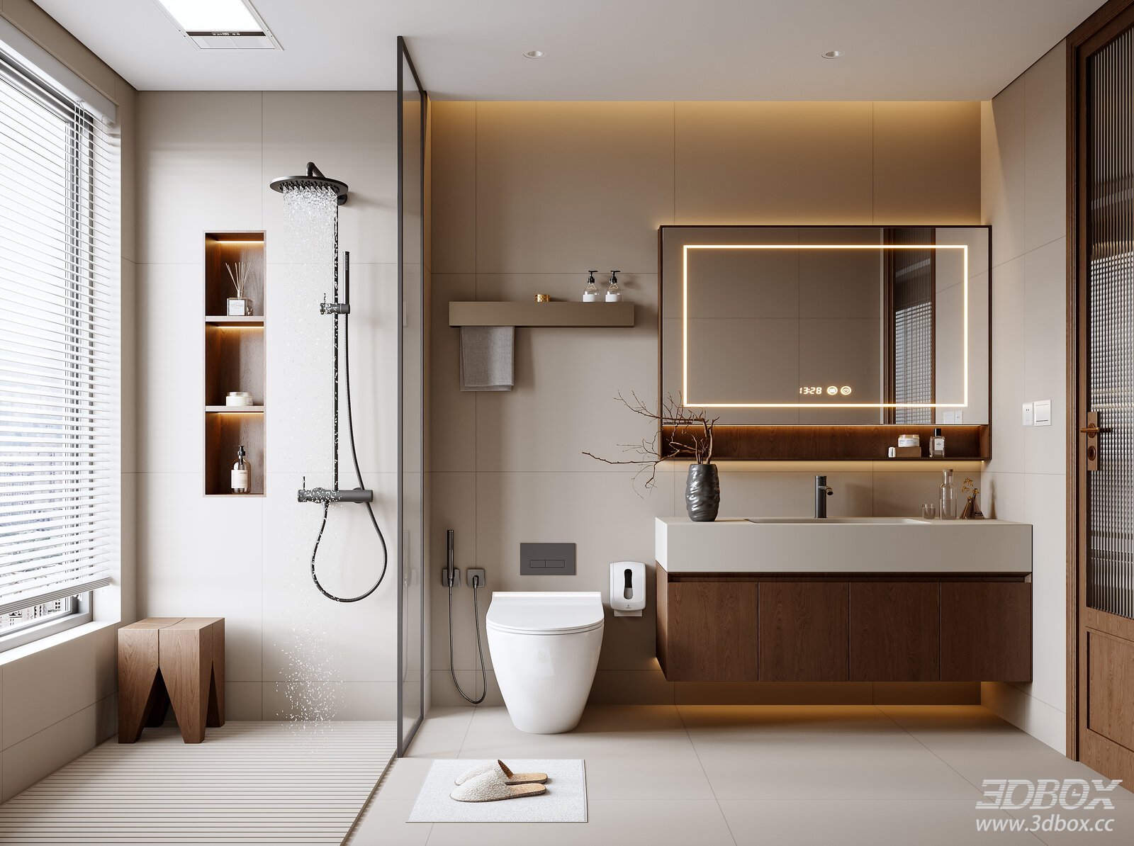 Modern Vintage Bathroom