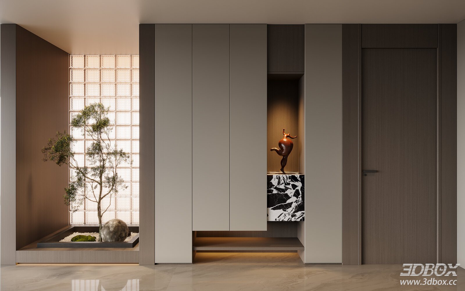 Modern Italian Entryway