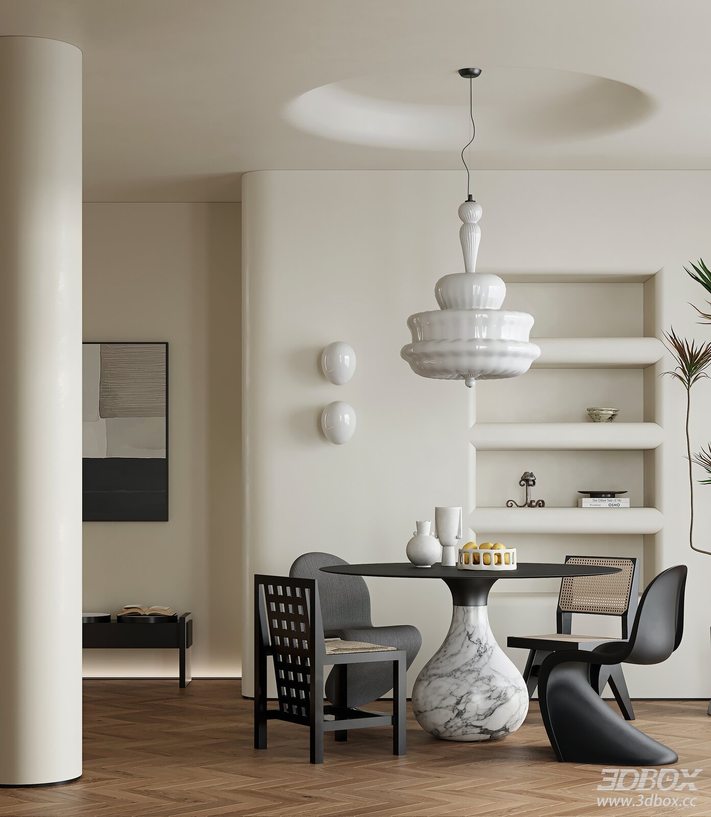 Wabi Sabi Vintage Dining Room