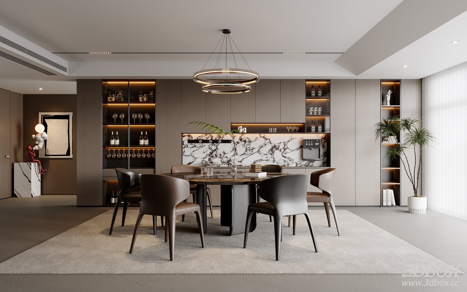 Modern Italian Dining Room