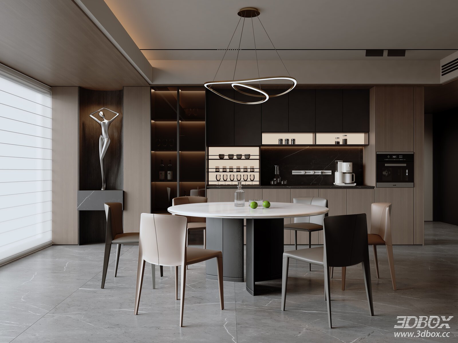 Modern Italian Dining Room