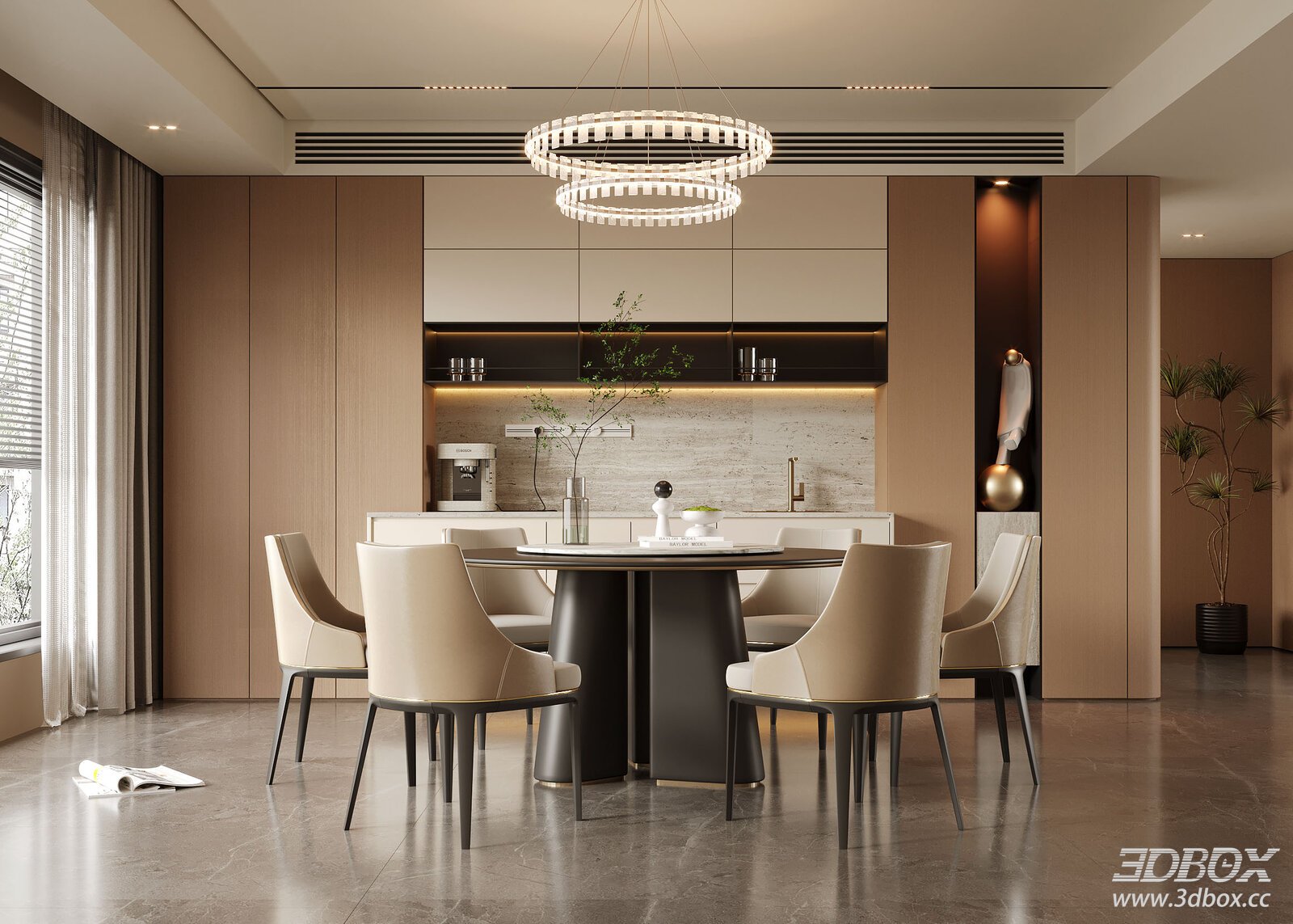 Modern Italian Dining Room