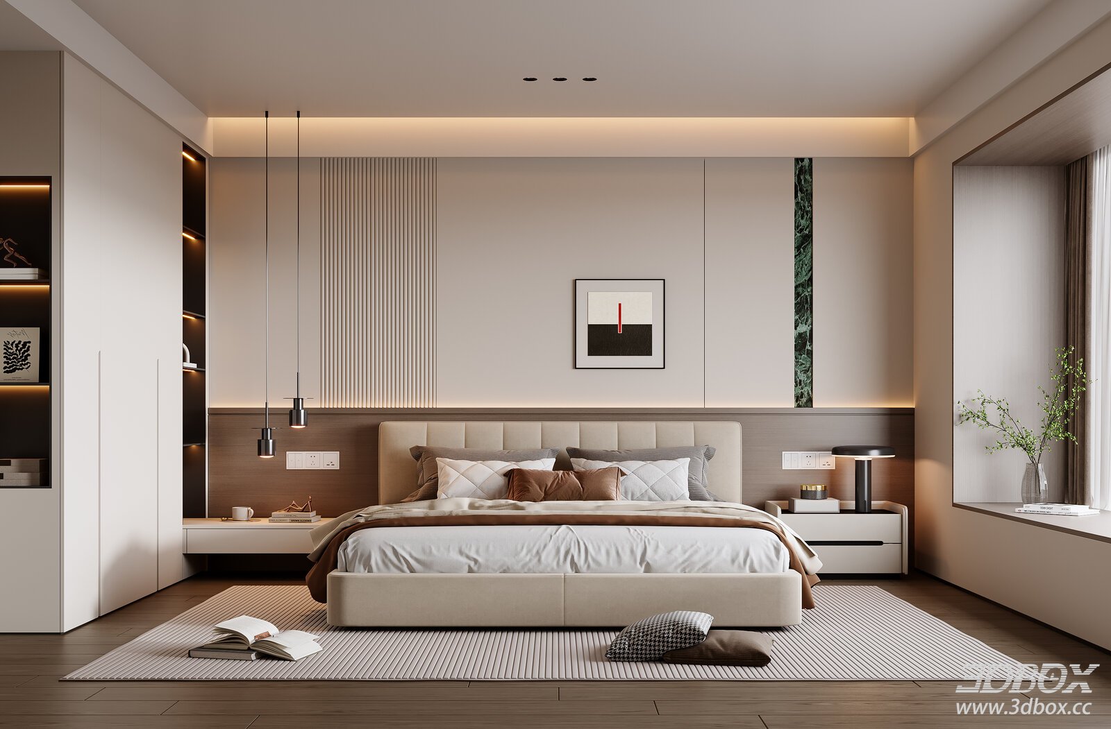 Modern Minimalist Bedroom
