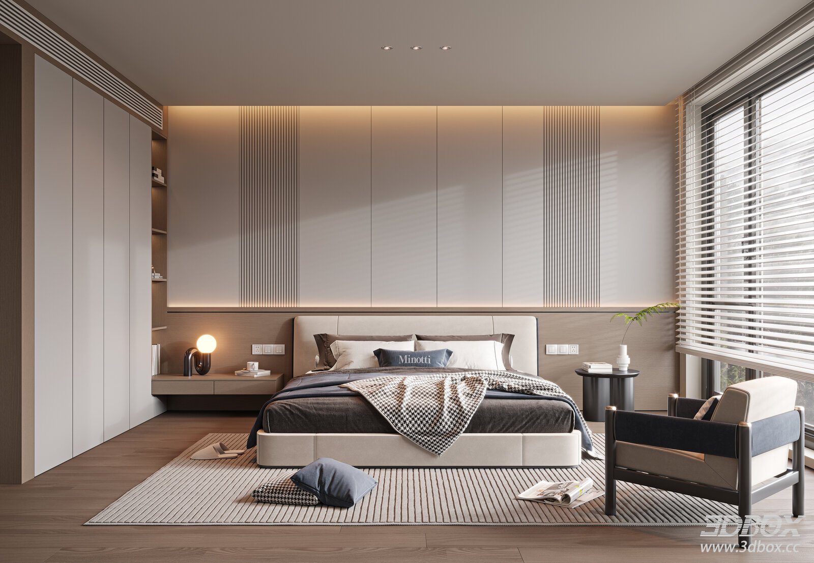 Minott Modern Bedroom