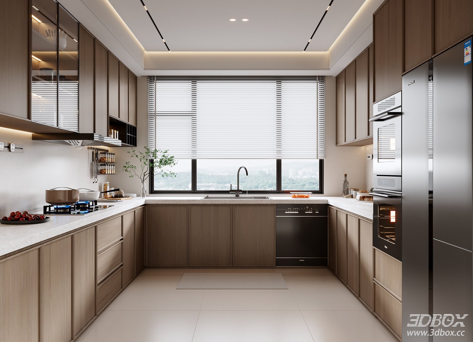 New Chinese Song Style Kitchen