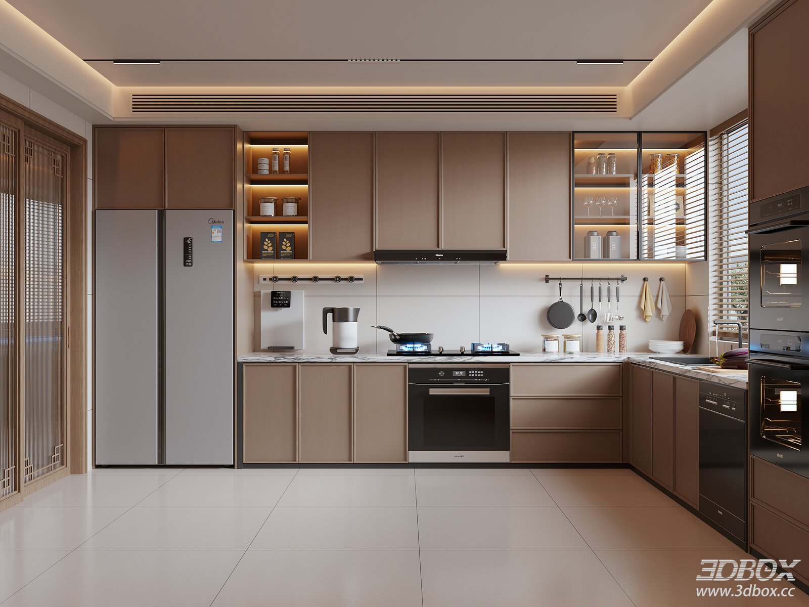 New Chinese Song Style Kitchen