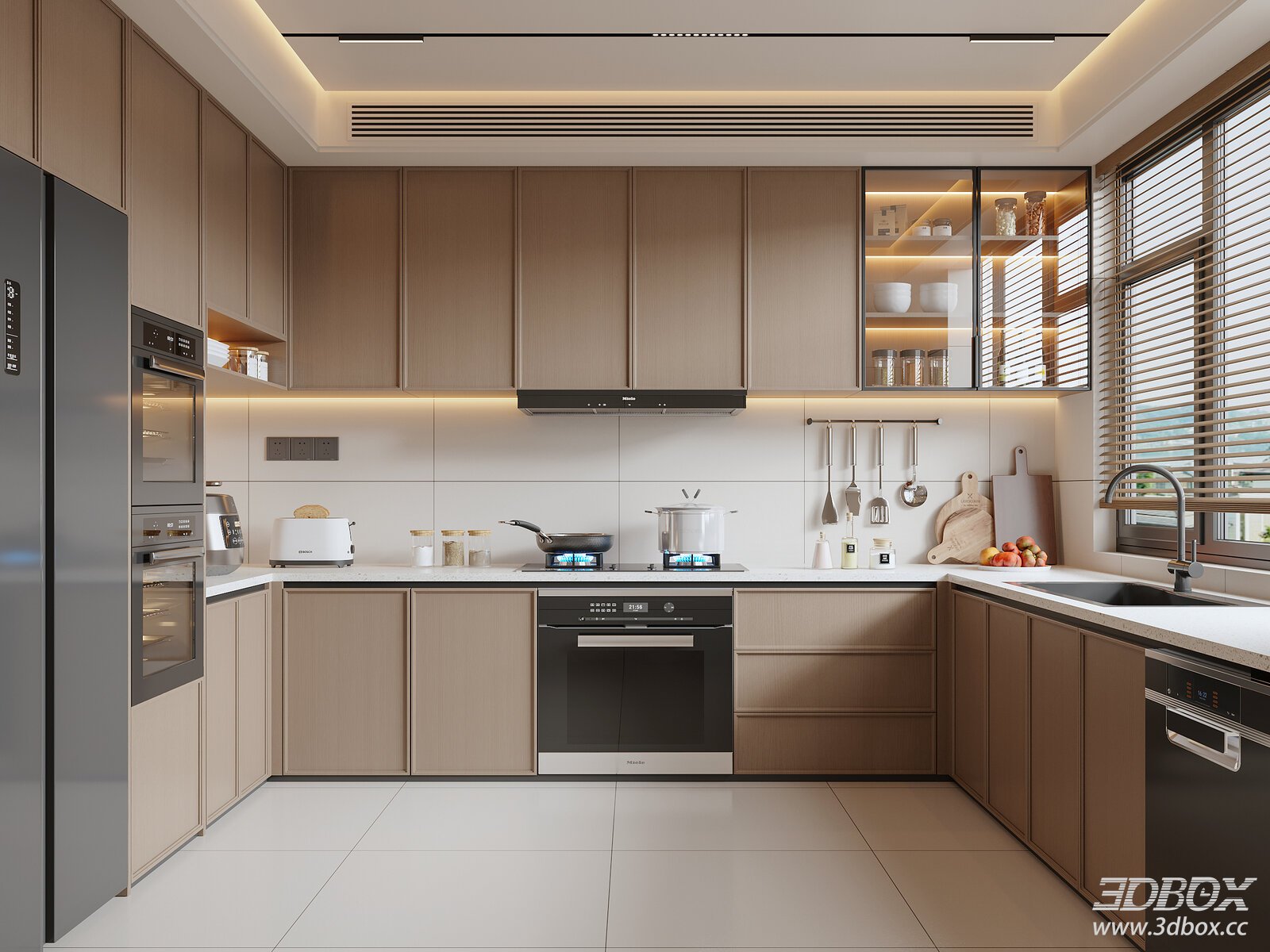 New Chinese Song Style Kitchen