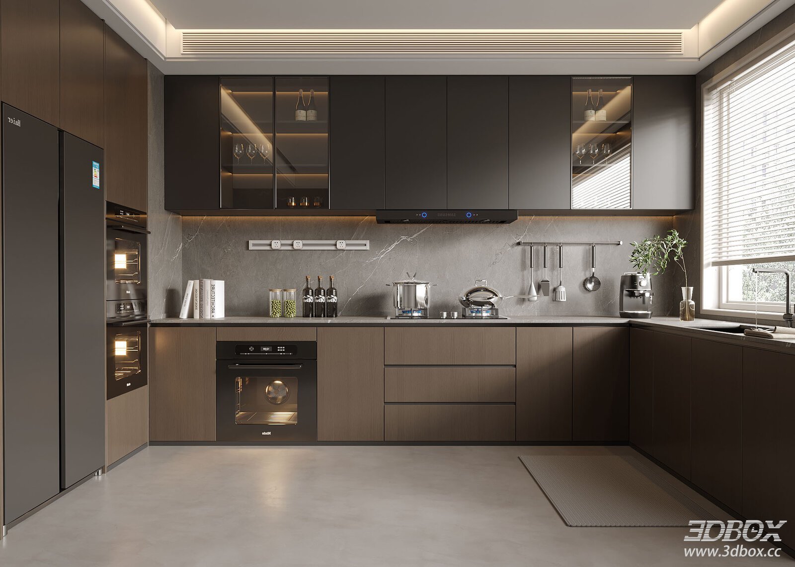 Modern Italian Light Luxury Kitchen