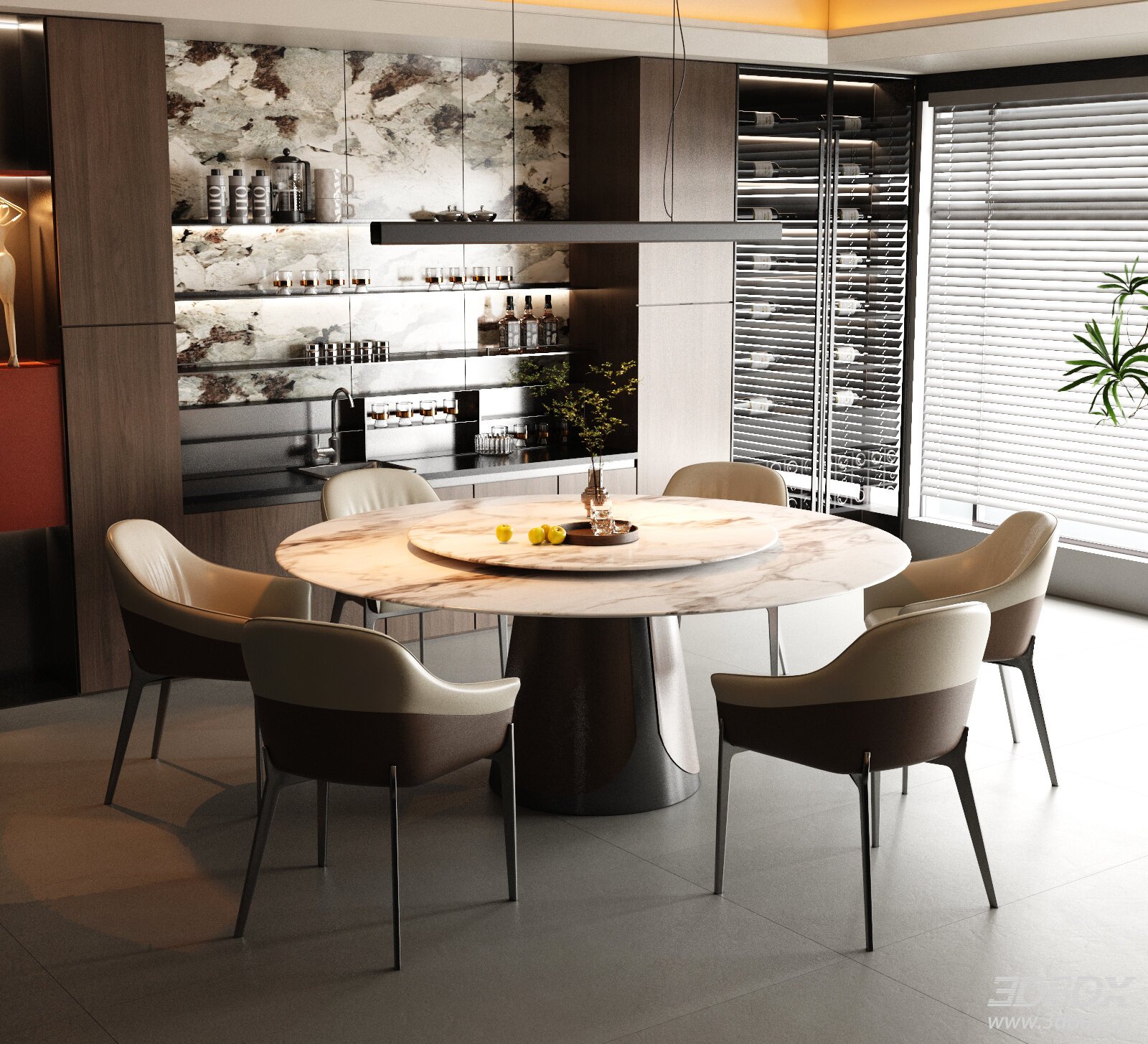 Modern Light Luxury Dining Room Light Luxury Dining Room Italian Light Luxury Dining Table