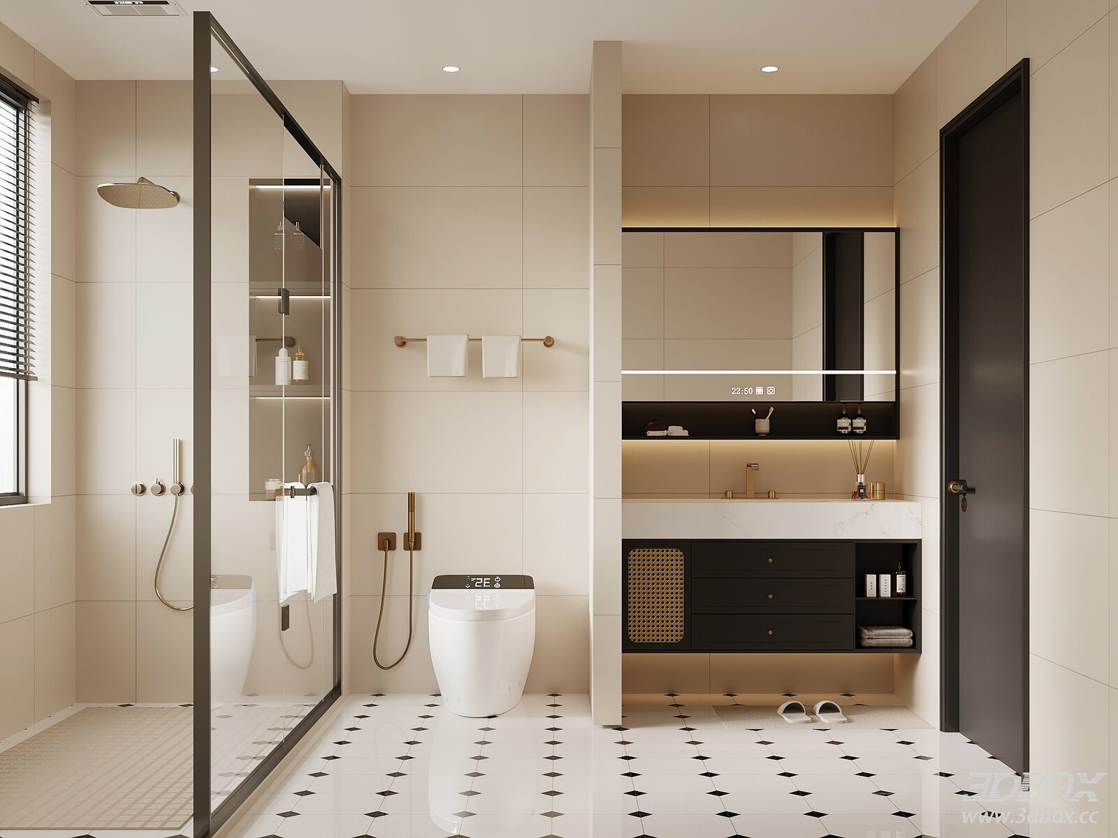 French Bathroom Bathroom