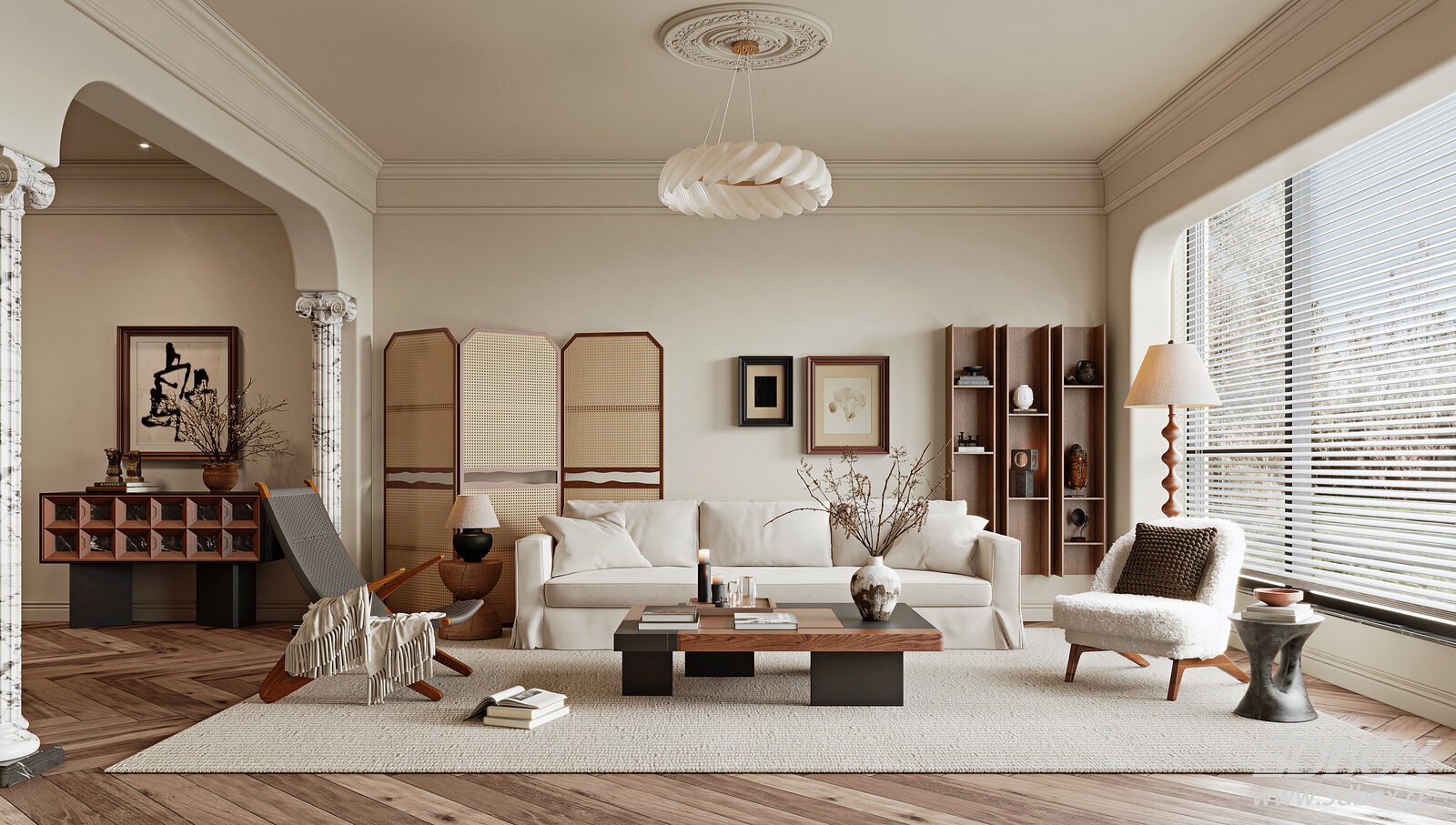 Vintage Living Room