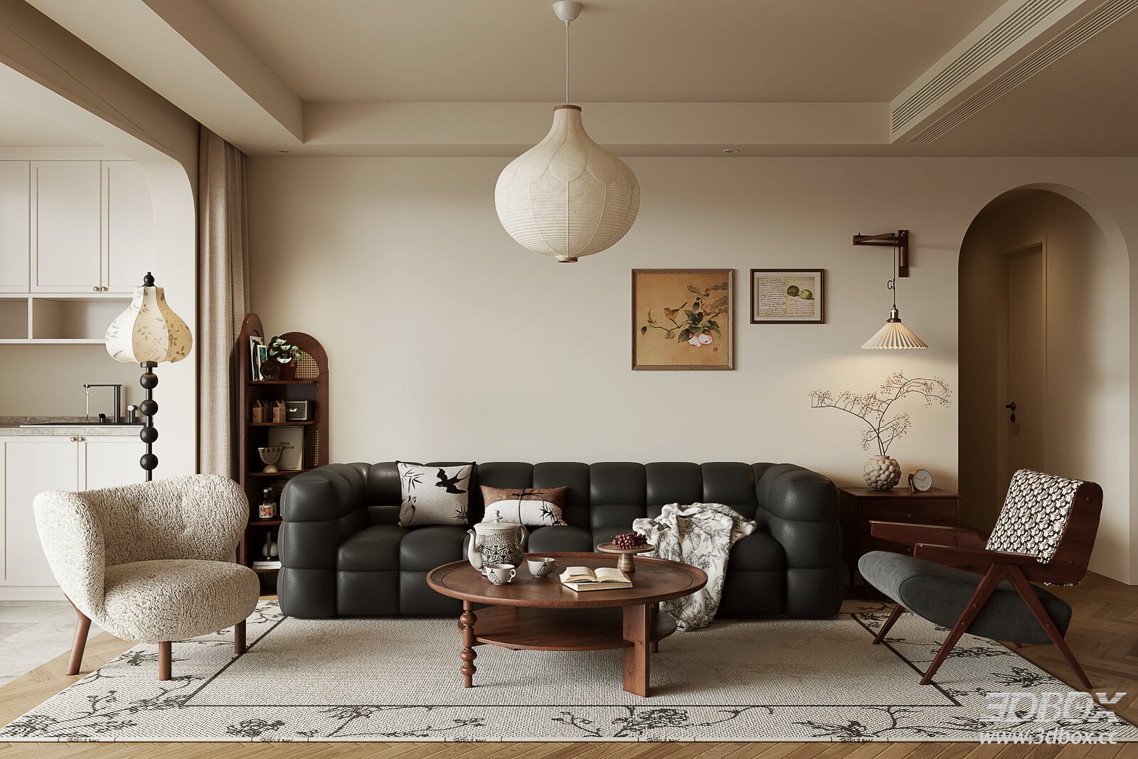 Modern Vintage Living Room