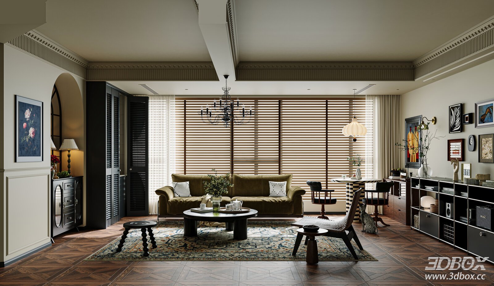 Modern Vintage Living Room