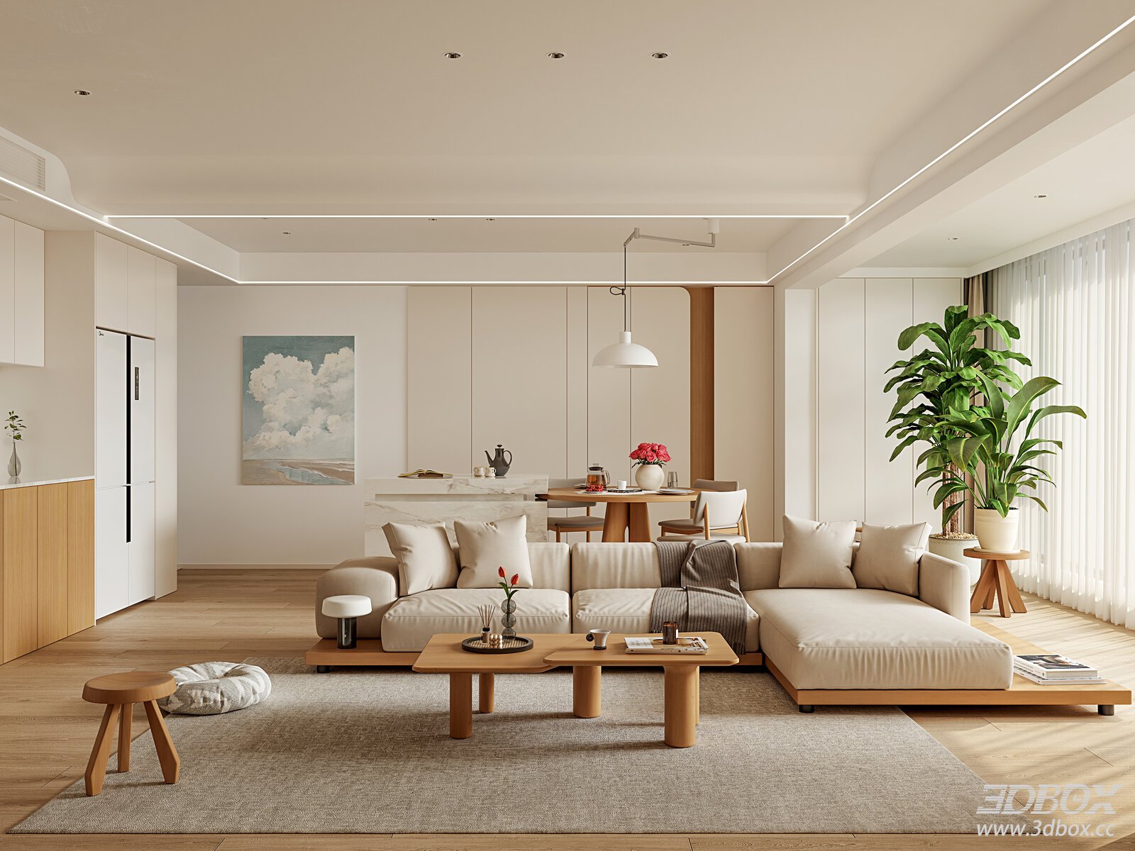 Wood Dining Room