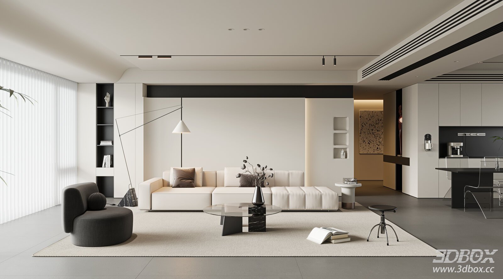 Modern Minimalist Dining Room