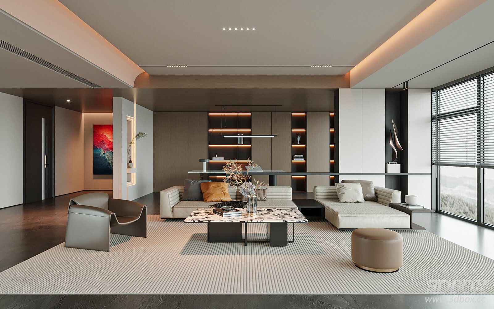 Modern Italian Living Room