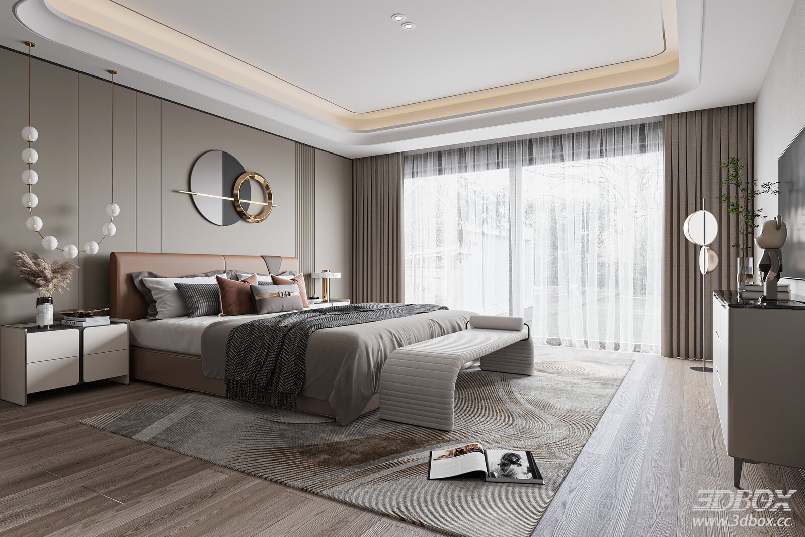 Modern Light Luxury Bedroom