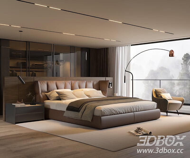 Minotti Modern Bedroom