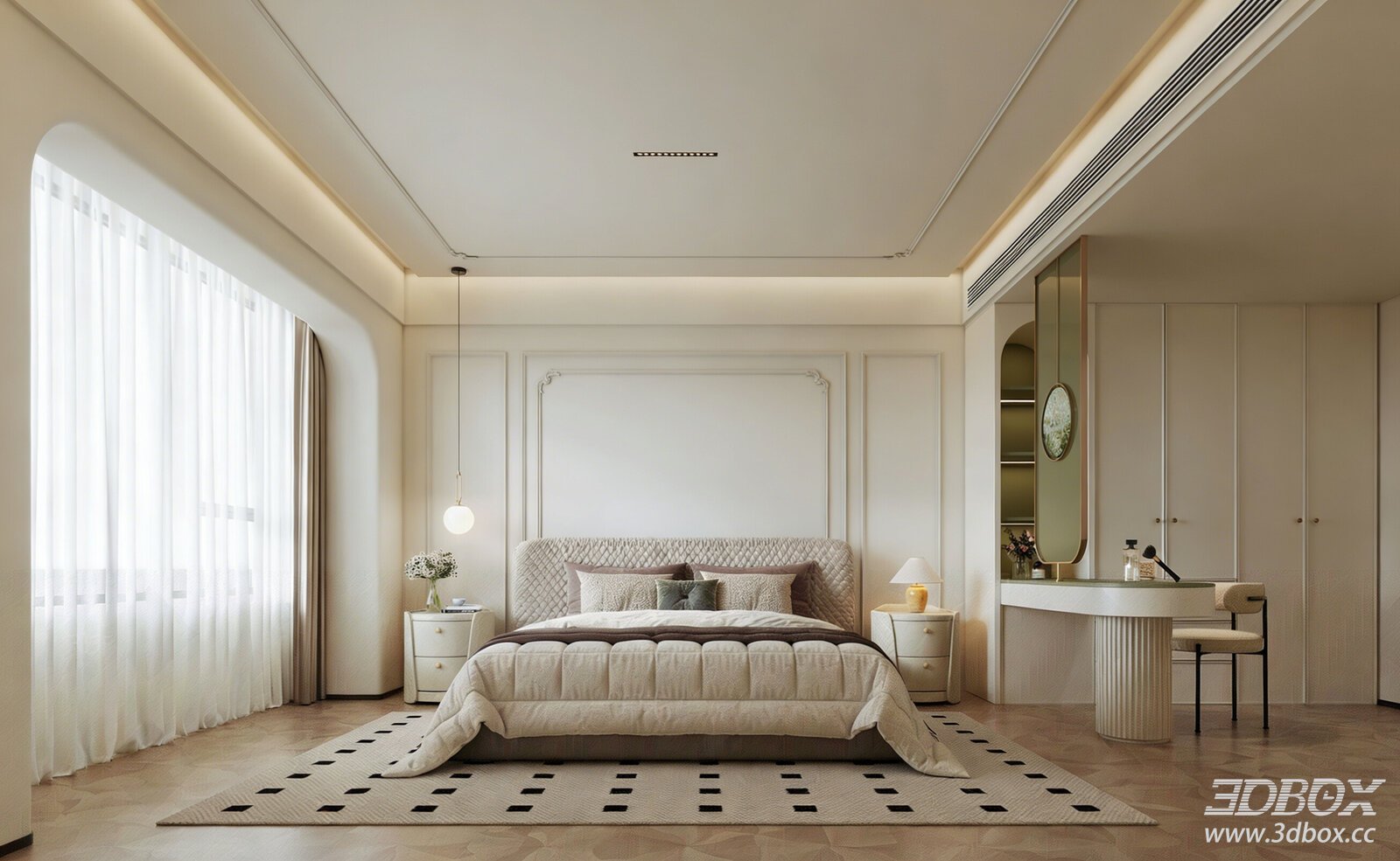 French Master Bedroom Bedroom