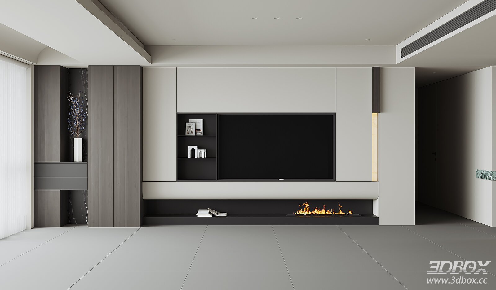 Modern TVBackground Wall