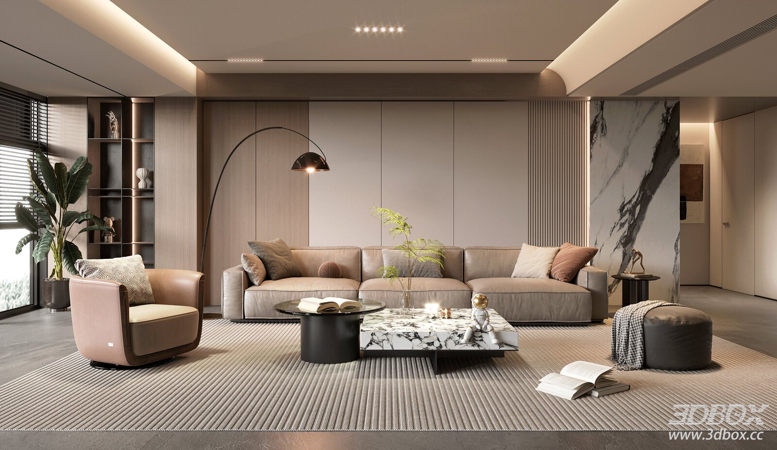 Modern Light Luxury Living Room