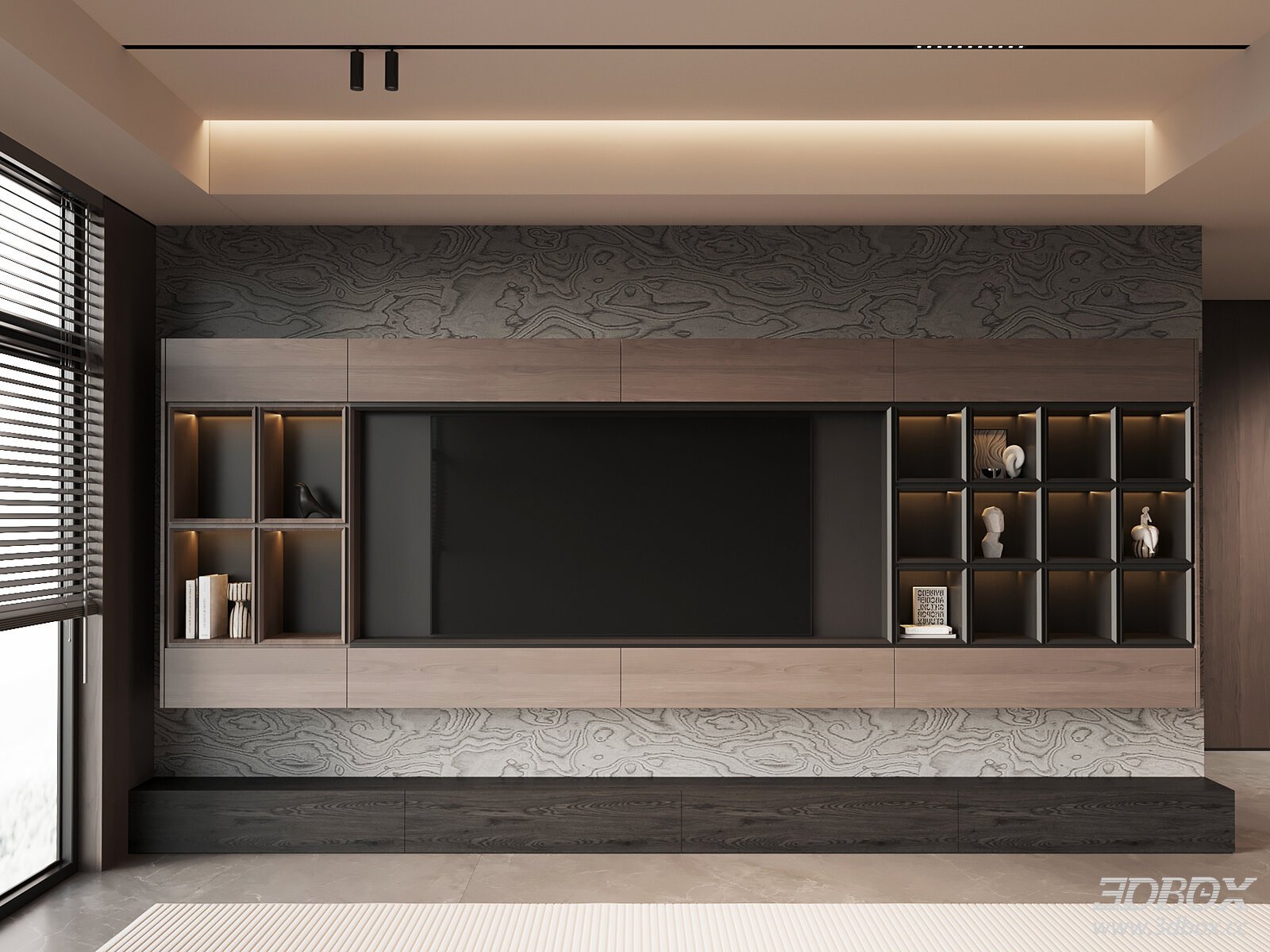 Modern Italian TV TVBackground Wall