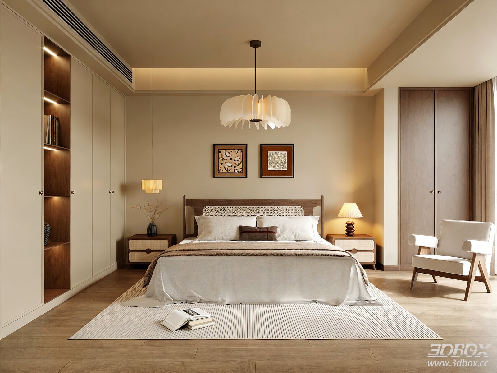 Bedroom Vintage Bedroom Master Bedroom Double Bed Wardrobe