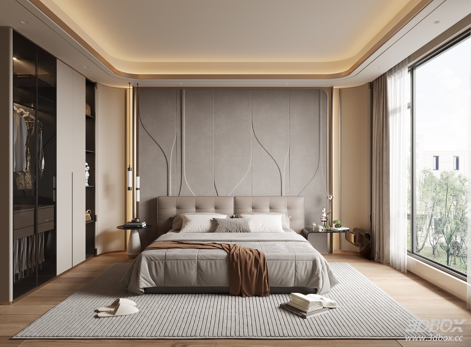 Modern Light Luxury Bedroom
