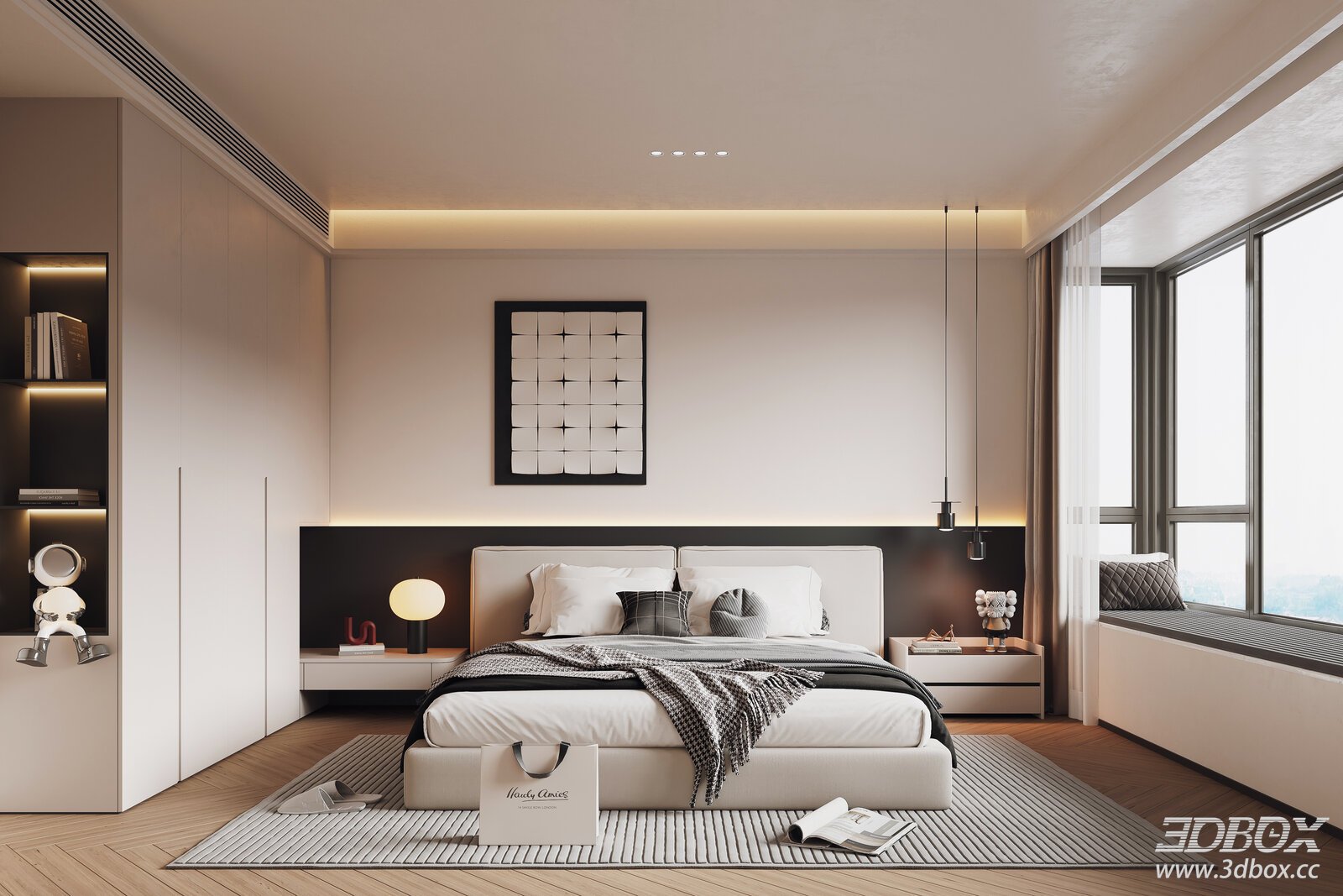 Modern Minimalist Bedroom