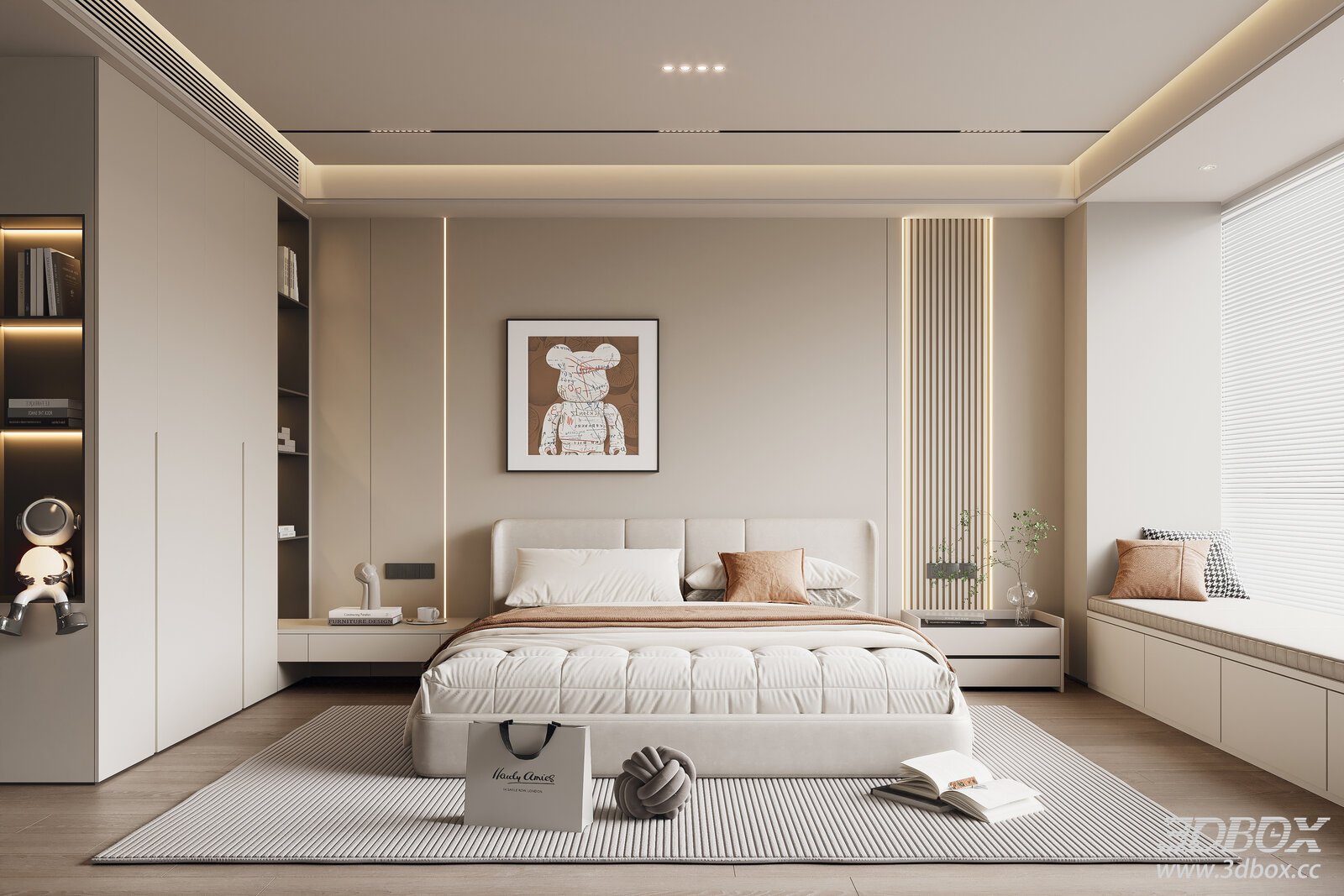 Modern Minimalist Bedroom