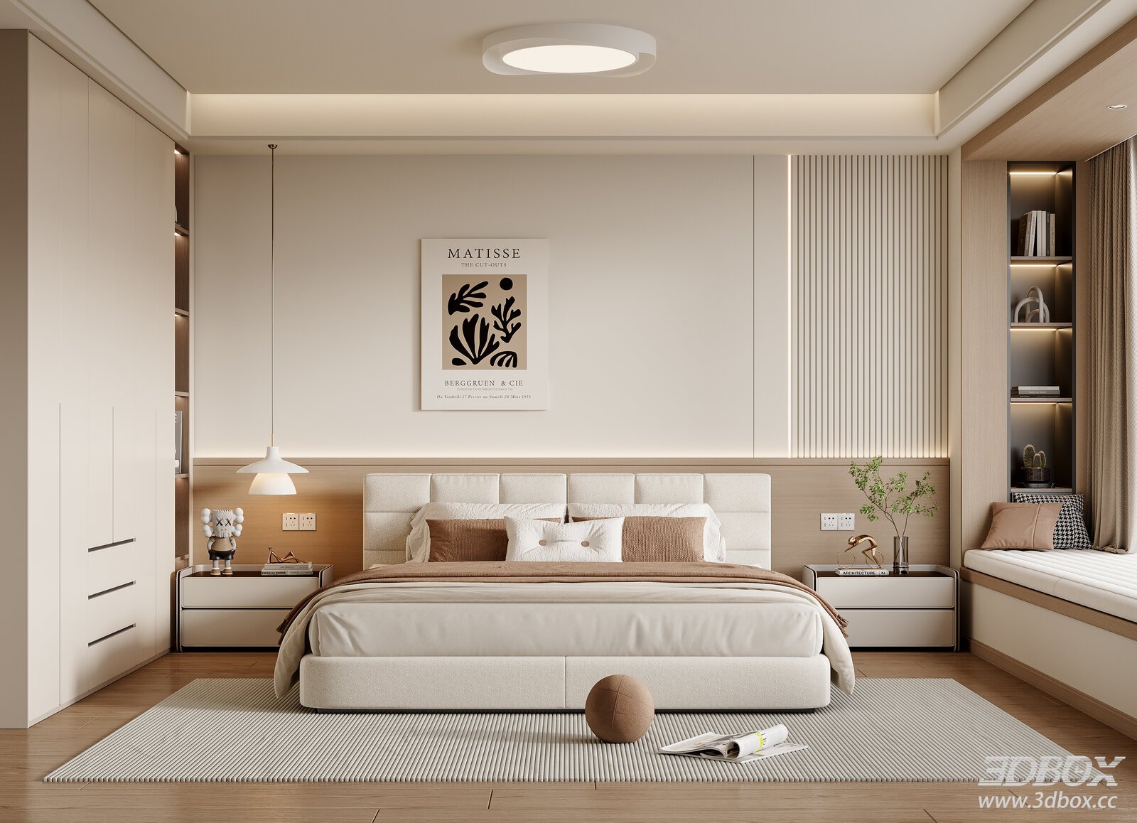 Modern Cream Style Bedroom