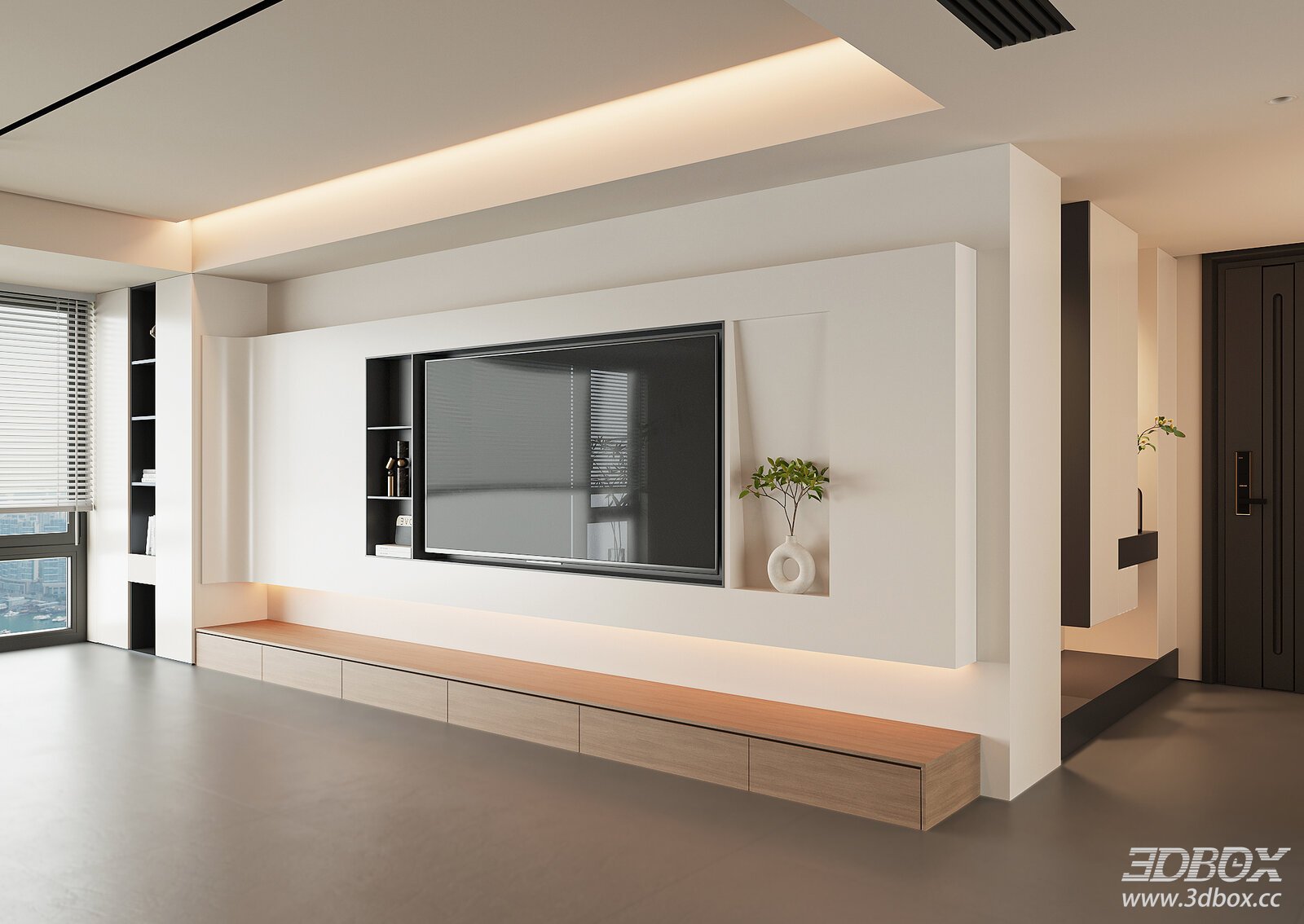 Modern TVBackground Wall
