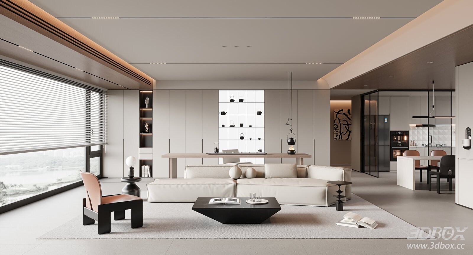 Modern Minimalist Living Room