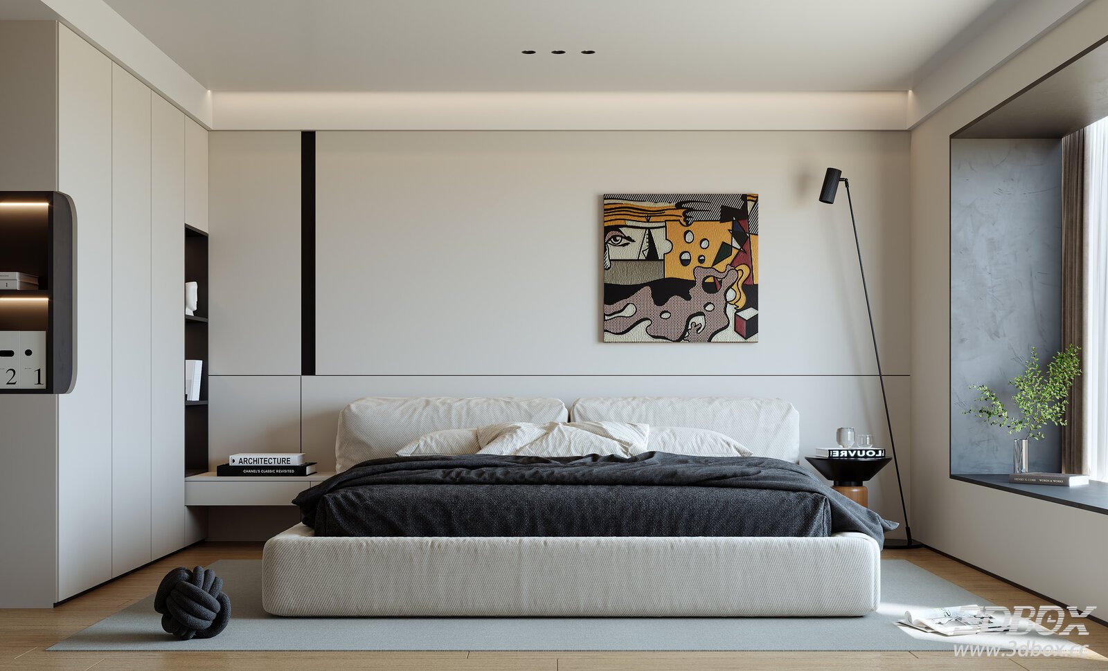 Modern Minimalist Bedroom