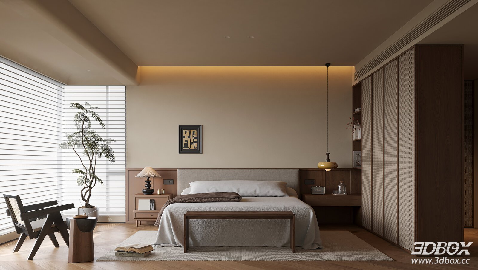 Wabi Sabi Vintage Bedroom