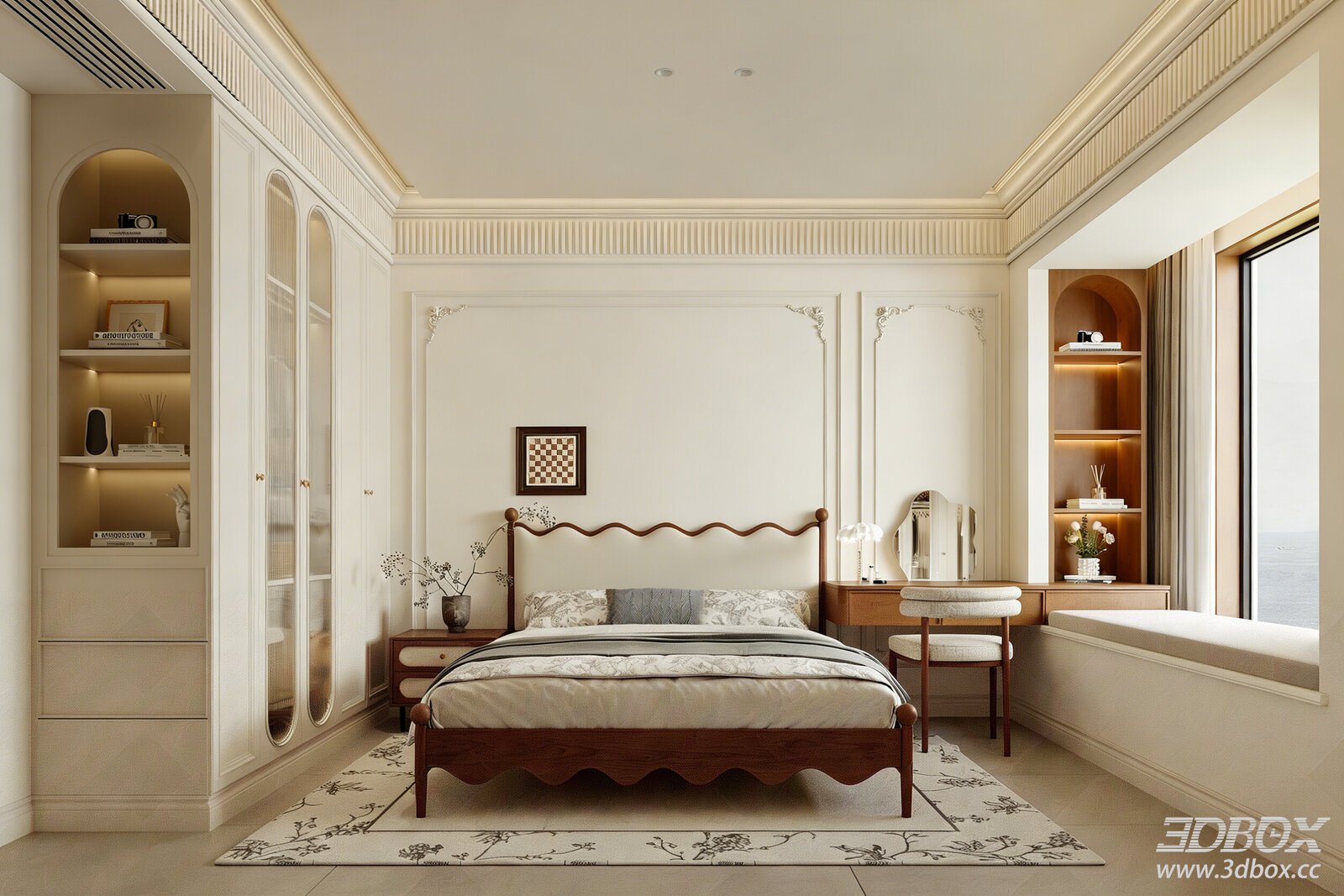 French French Bedroom