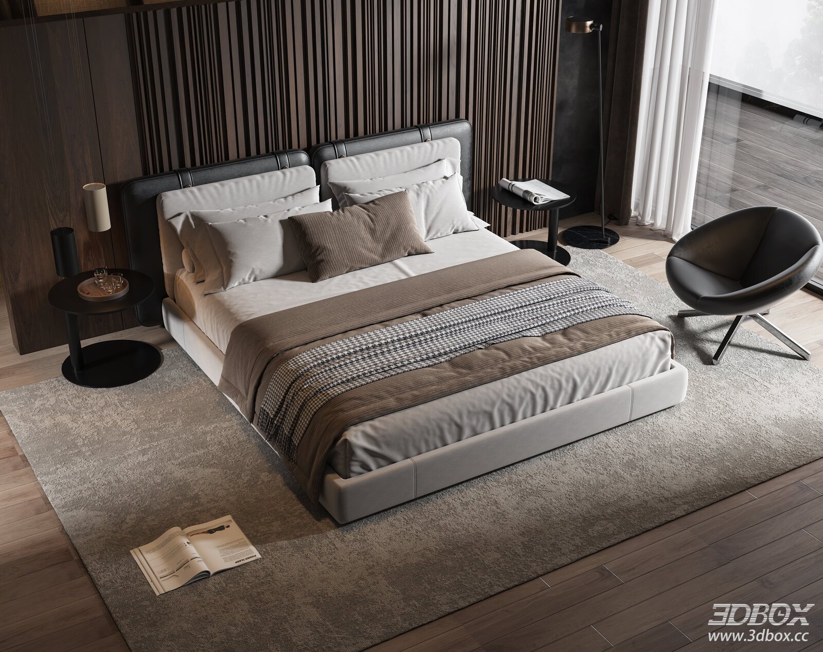 Modern Double Bed