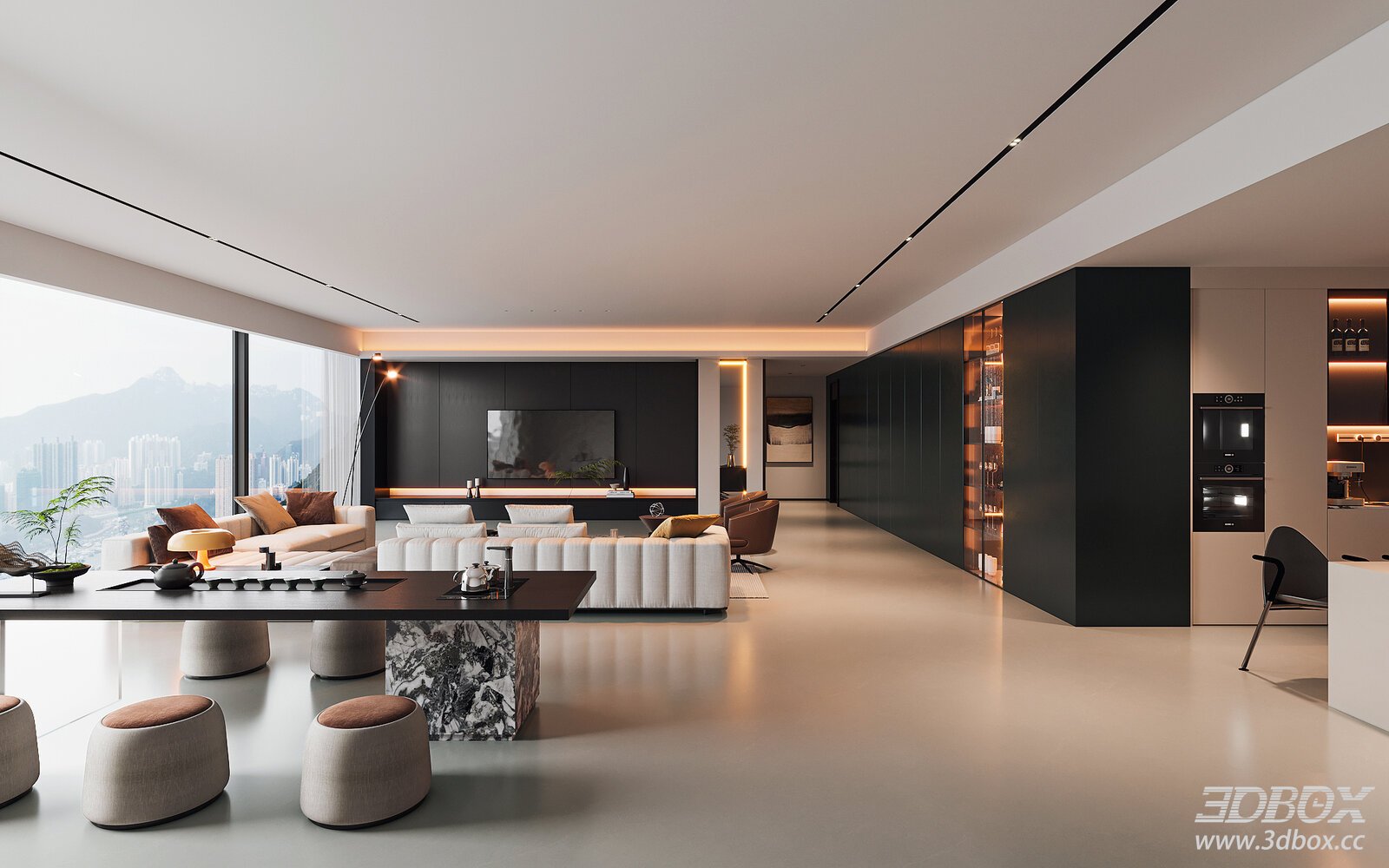 Modern Light Luxury Dining Room