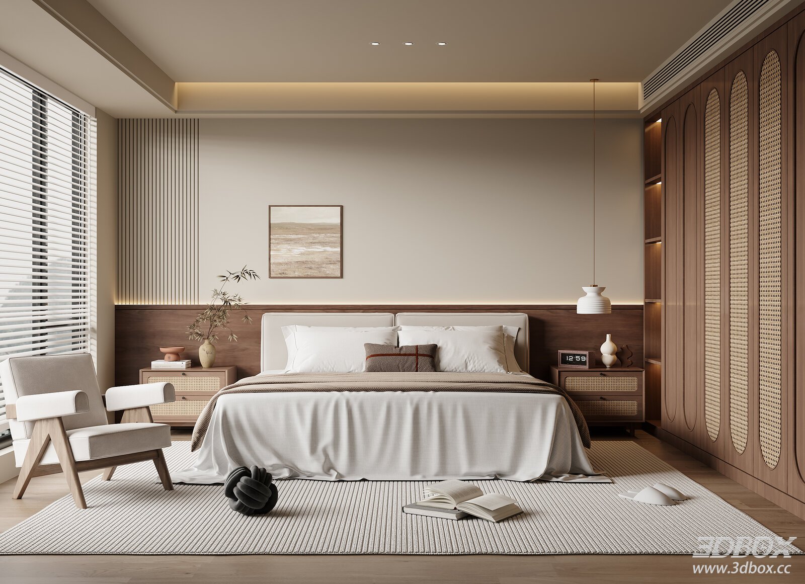 Wabi Sabi Vintage Bedroom