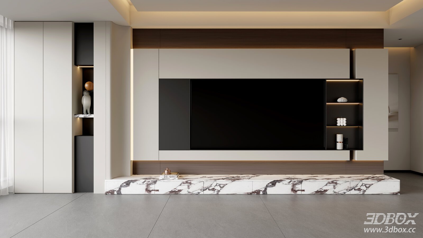 Modern TV Living Room TV TVBackground Wall Living Room TV